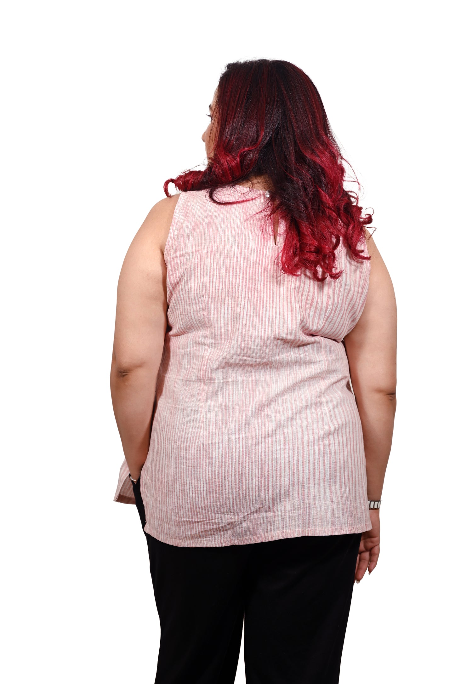 Pure Khadi Pink Top