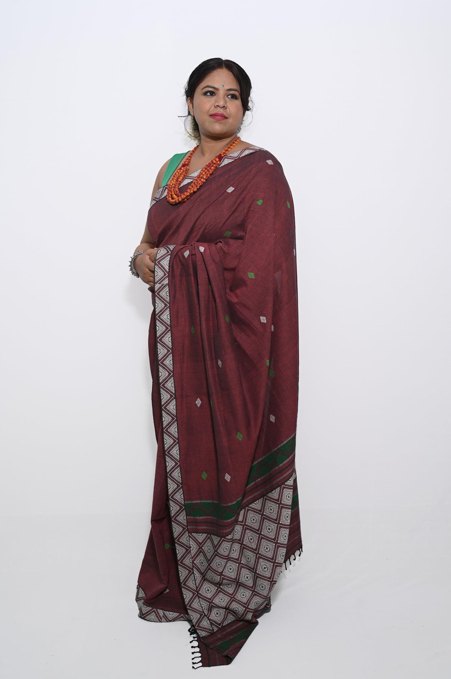 Assam Handloom Pure Cotton Saree