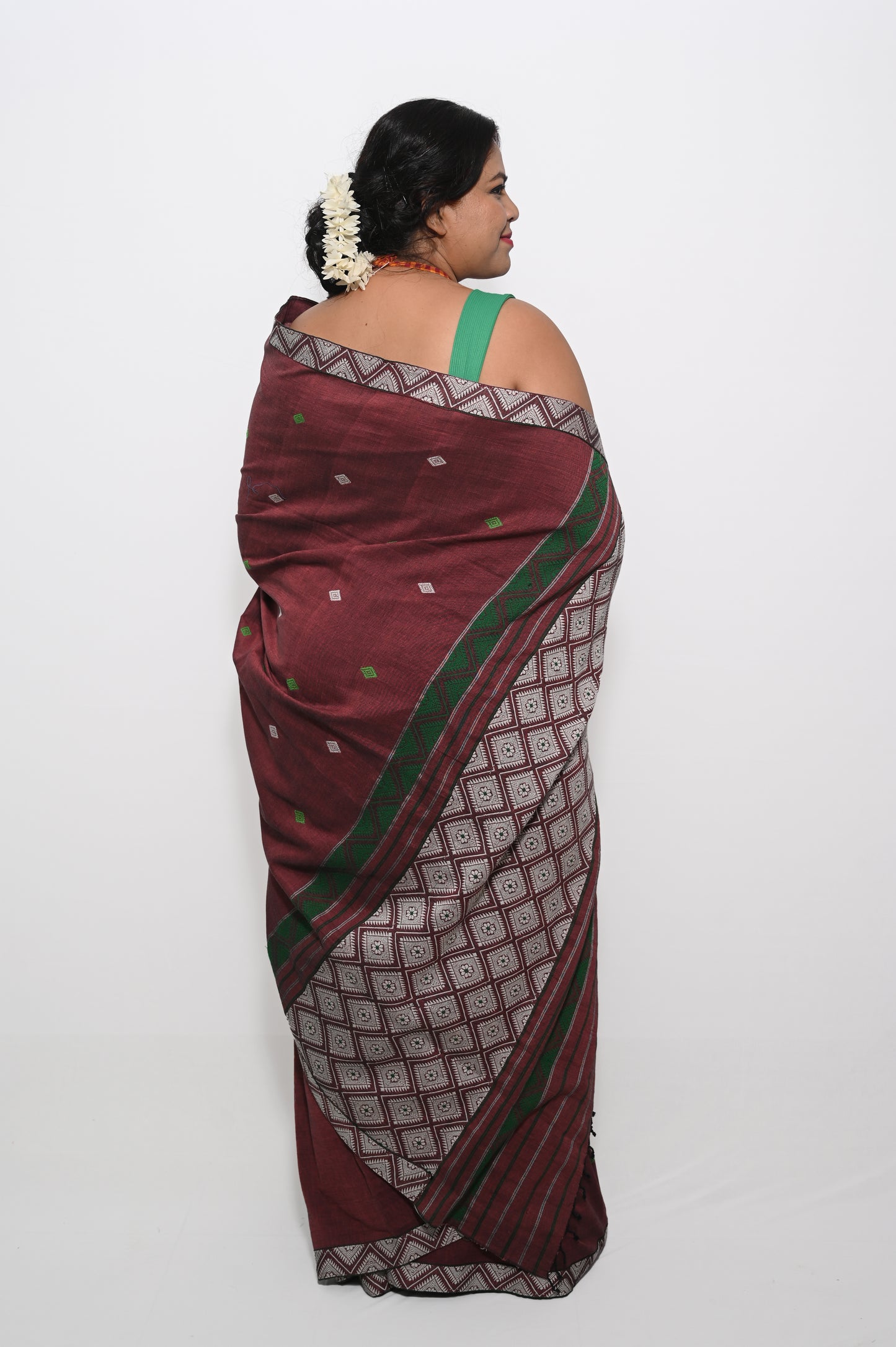 Assam Handloom Pure Cotton Saree